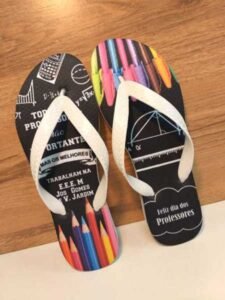 Chinelo Personalizado Elegância e exclusividade